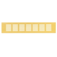 Вентиляционная решетка Europlast RA630G золото (300х60 мм)