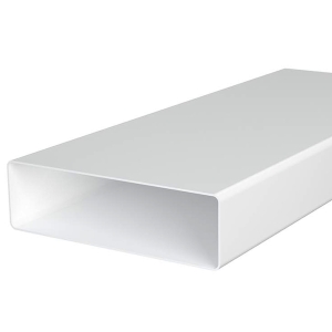 Воздуховод плоский пластиковый ЭРА 620ВП2 (204х60 мм/2 м)