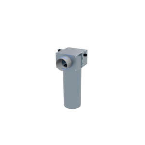 Вентиляционный потолочный пленум Flexag PCP-100/90x1, D100, на 1 выxод, L=300 мм