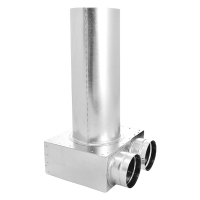 Присоединительная коробка Alnor FLX-PRO-L-90-2F