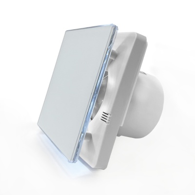 Накладной вентилятор Seicoi 100 Matt White Glass SNAD04-01A