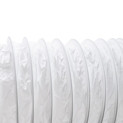 Воздуховод круглый гибкий ПВХ AFS VINYLAFS WHITE (127 мм/10 м)