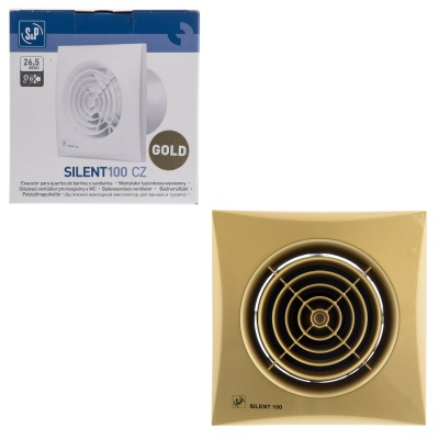 Вытяжной вентилятор Soler Palau SILENT-100 CZ GOLD