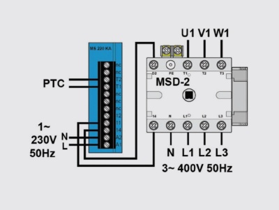 Тепловая защита электродвигателя Soler & Palau MSK EX Тепловая защита электродвигателя Soler & Palau MSK EX