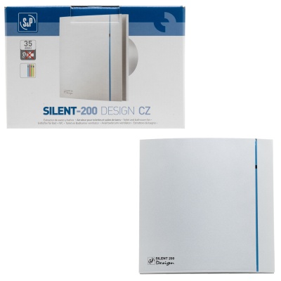 Вентилятор вытяжной 120 мм Soler Palau SILENT-200 CZ DESIGN 3C