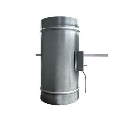 Дроссель-клапан круглый под электропривод (оц. сталь) d400