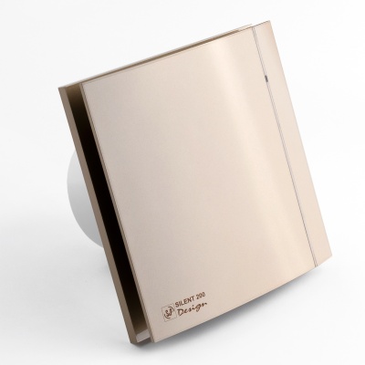 Вентилятор вытяжной 120 мм Soler Palau SILENT-200 CZ CHAMPAGNE DESIGN 4C