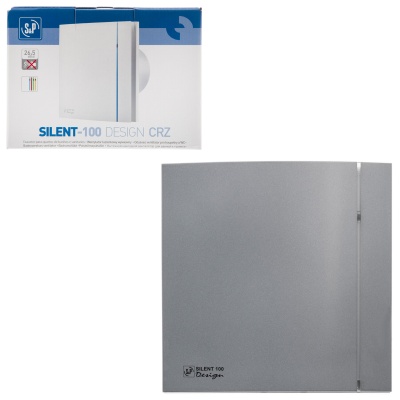 Вытяжной вентилятор Soler Palau SILENT-100 CRZ GREY DESIGN 4C