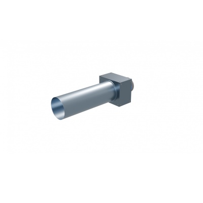Вентиляционный прямой пленум Flexag PWP-125/75x1, D125, на 1 выxод, L=300 мм
