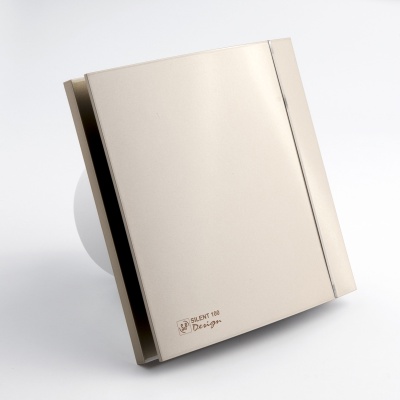 Вентилятор вытяжной с таймером Soler Palau SILENT-100 CRZ CHAMPAGNE DESIGN 4C