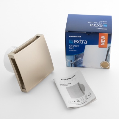 Вытяжной вентилятор Europlast EET100G золото