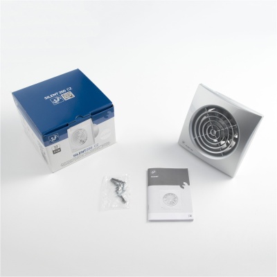 Вентилятор вытяжной 120 мм Soler Palau SILENT-200 CZ SILVER