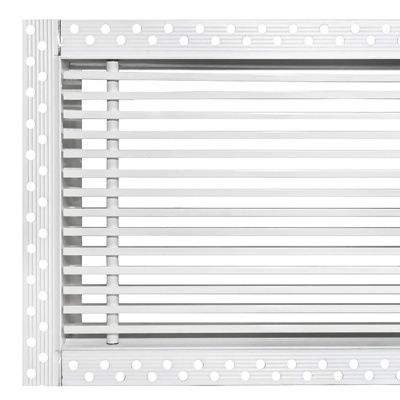 Вентиляционная решетка Brofer FUTURE 10 белая (300x200 мм)