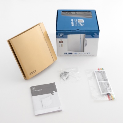 Вытяжной вентилятор Soler Palau SILENT-100 CZ GOLD DESIGN 4C 