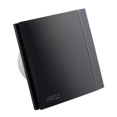 Вытяжной вентилятор Soler Palau SILENT-100 CZ MATT BLACK DESIGN 4C